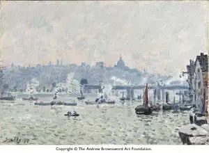 Charing Cross-bron - Alfred Sisley