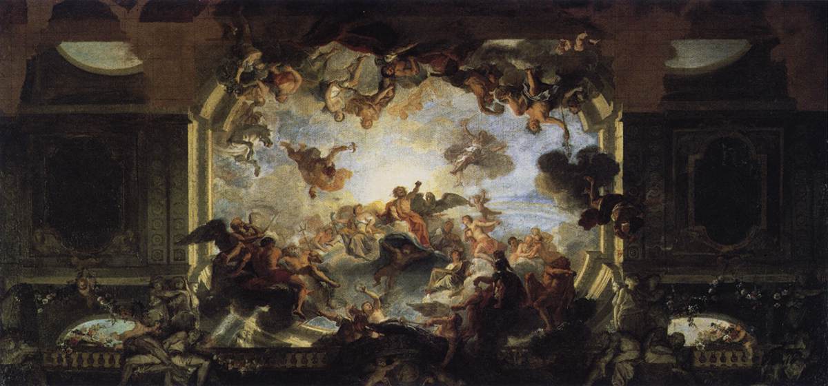 L'Olympe - Antoine Coypel