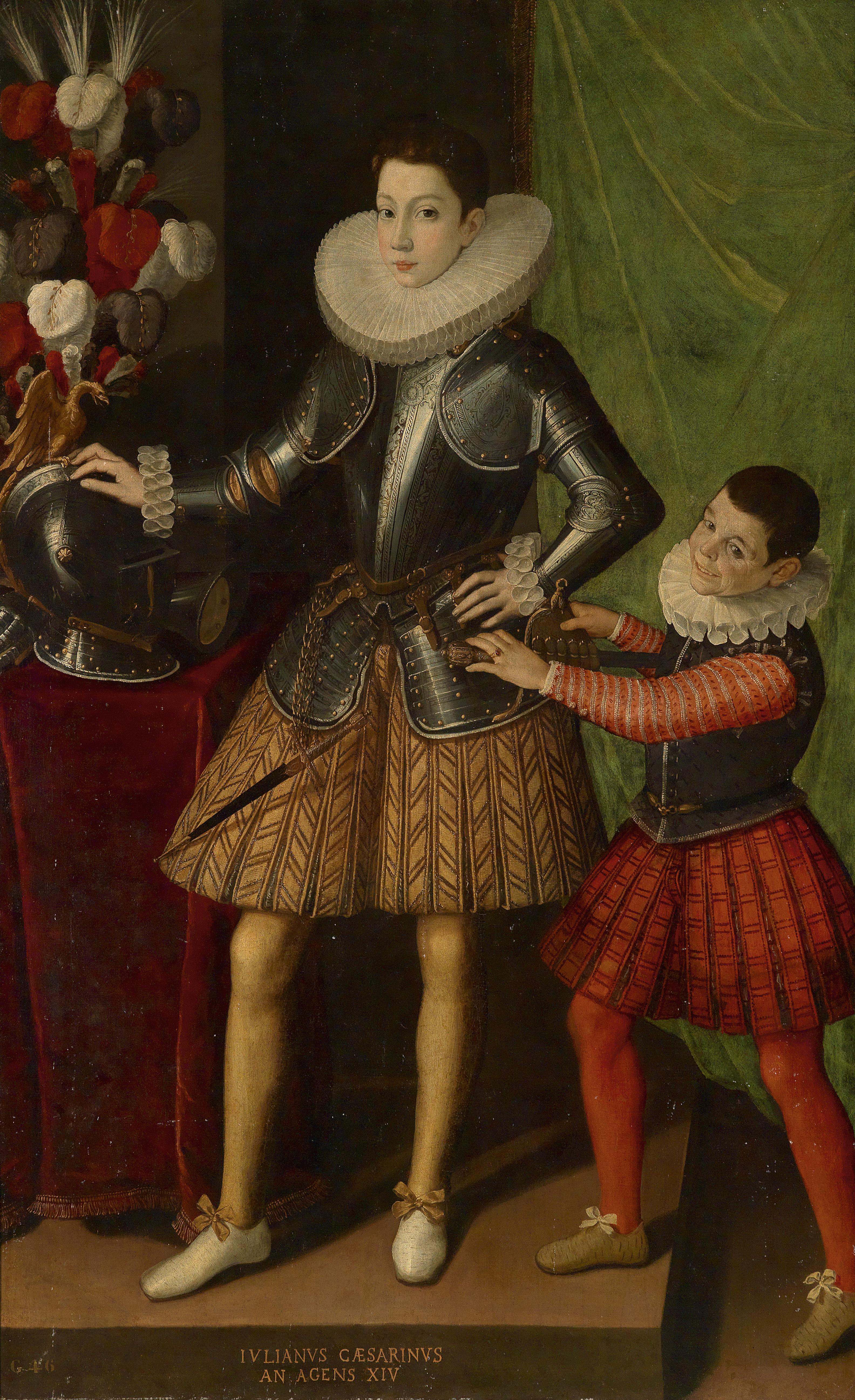 Portrait de Giuliano Cesarini - Sofonisba Anguissola