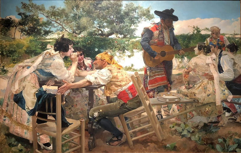 Valenciansk scen - Joaquín Sorolla