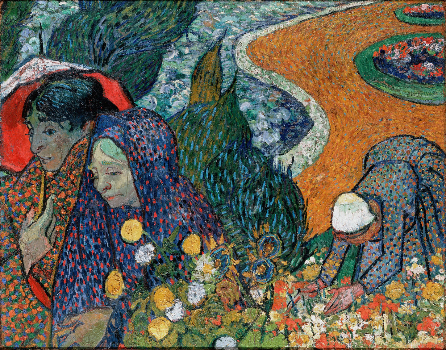 Souvenir trädgården i Etten - Van Gogh