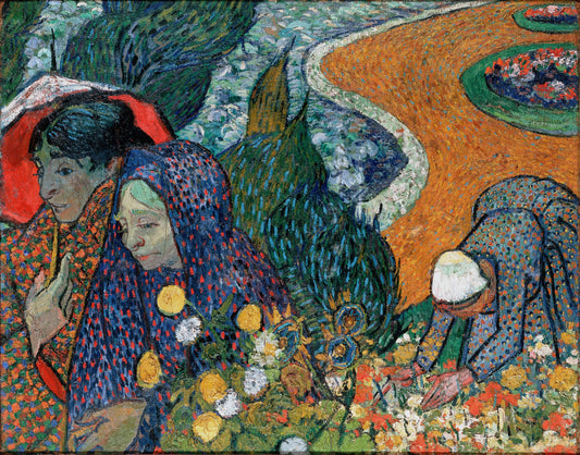 Souvenir trädgården i Etten - Van Gogh