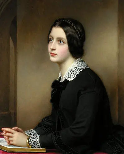 Porträtt av Maria Dietsch - Joseph Karl Stieler