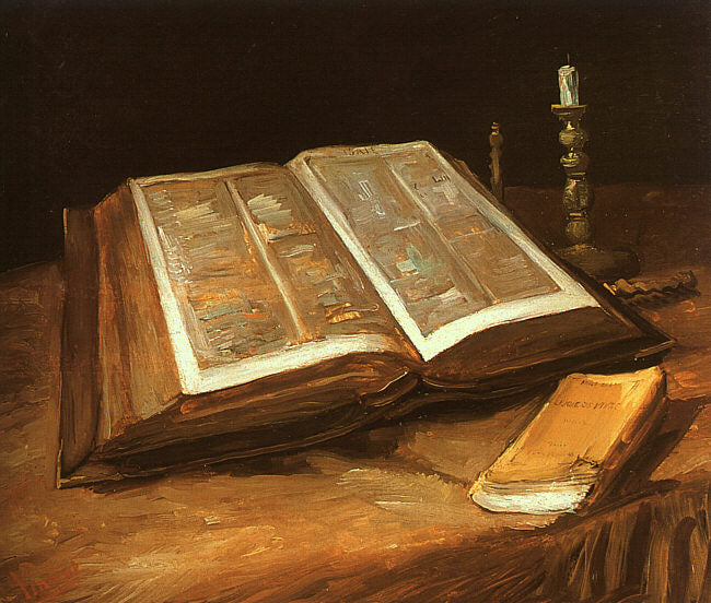 Stilleben med Bibeln - Vincent van Gogh