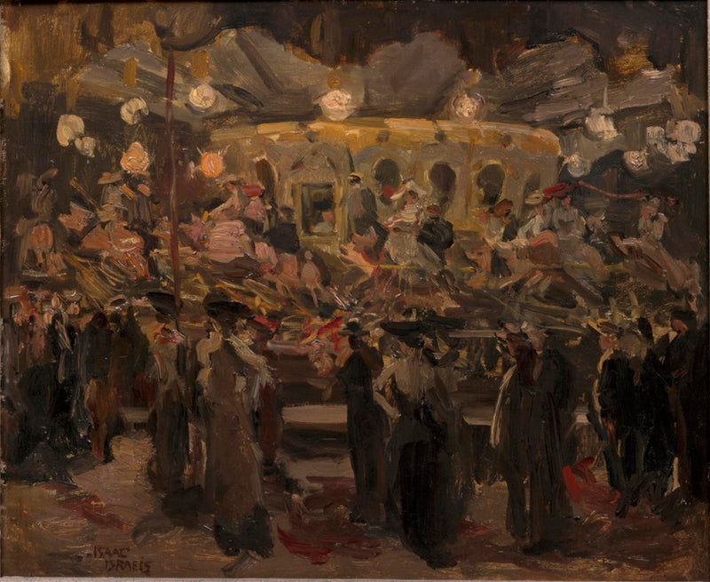 Ångkarusell - Isaac Israëls