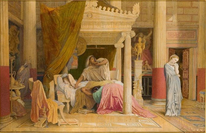 Stratonice och Antiochus - Jean-Auguste-Dominique Ingres