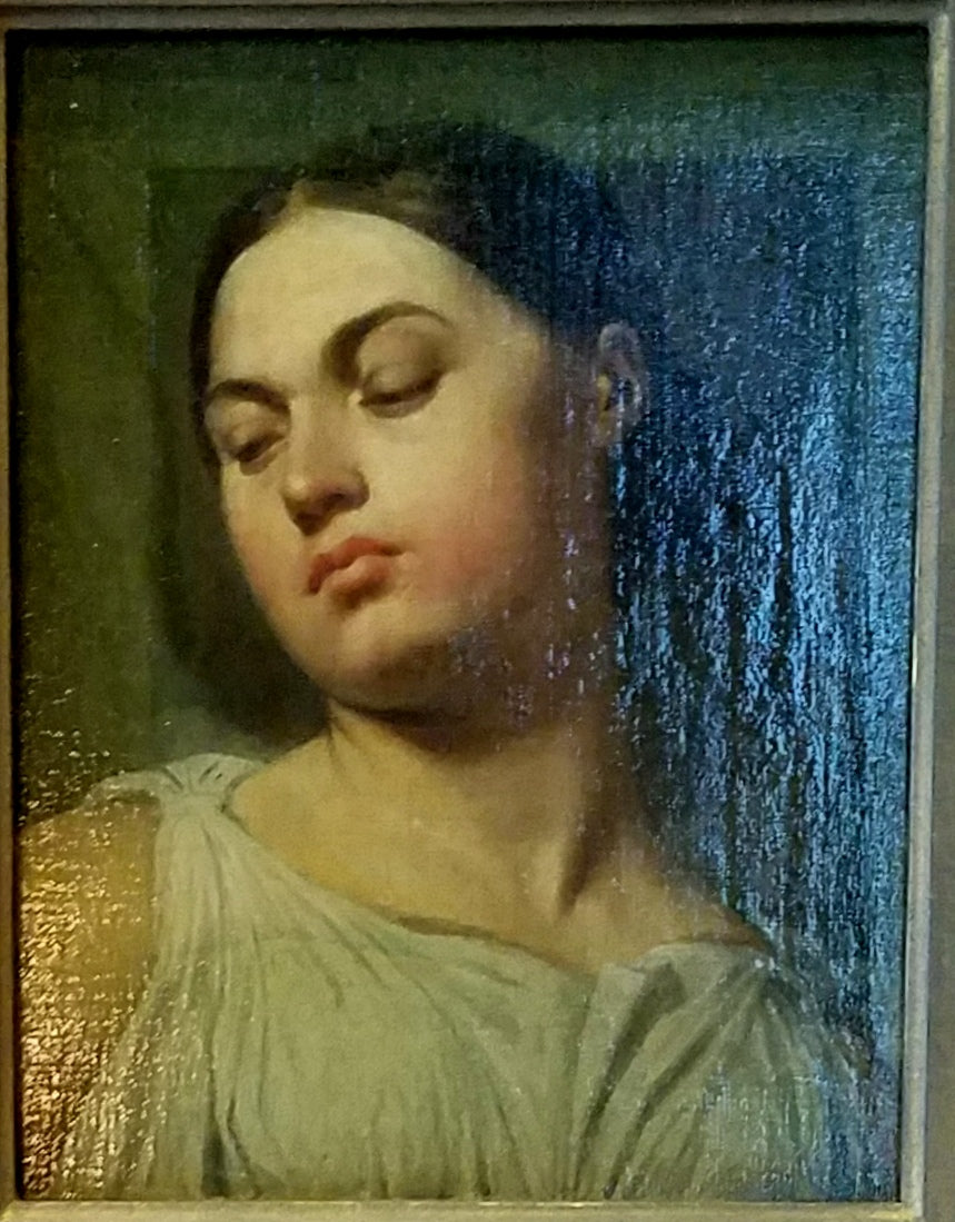 Segertopp, studie för Homers apoteos - Jean-Auguste-Dominique Ingres
