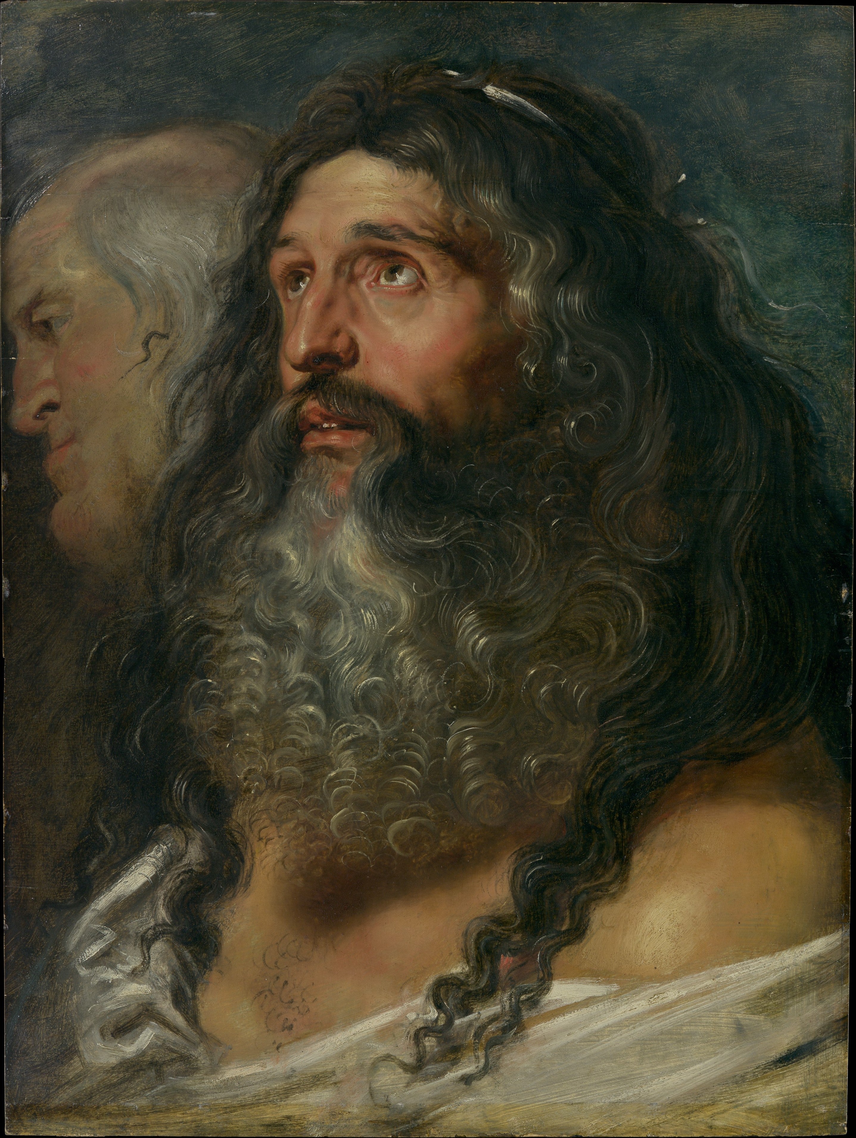 Studie av två huvuden - Peter Paul Rubens