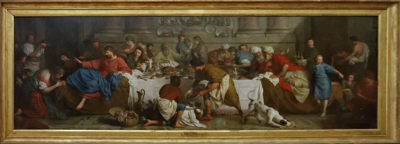 Måltiden hos Simon - Pierre Subleyras
