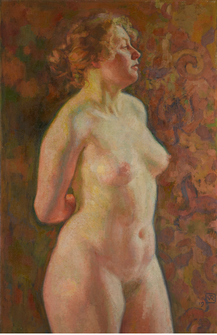 Blondhuvud - Théodore van Rysselberghe
