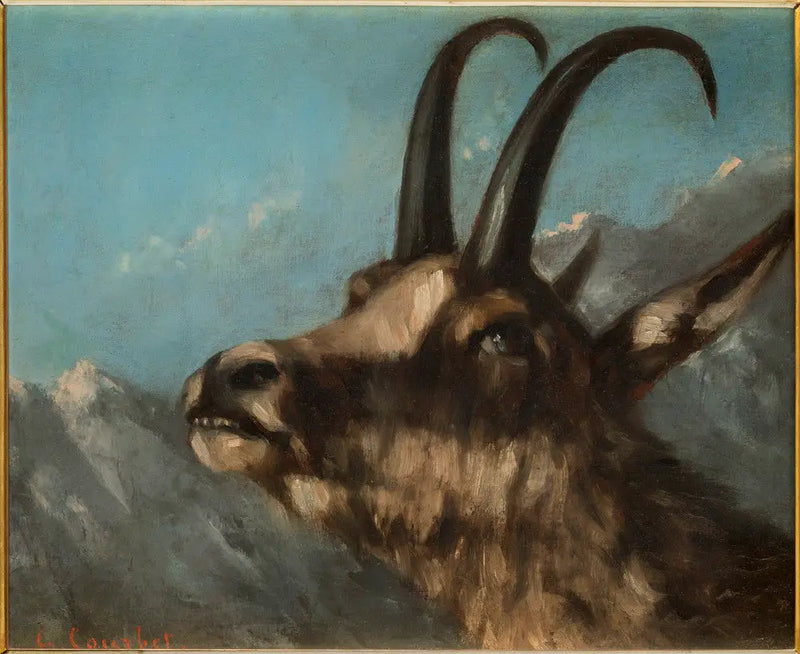 Getahuvud - Gustave Courbet