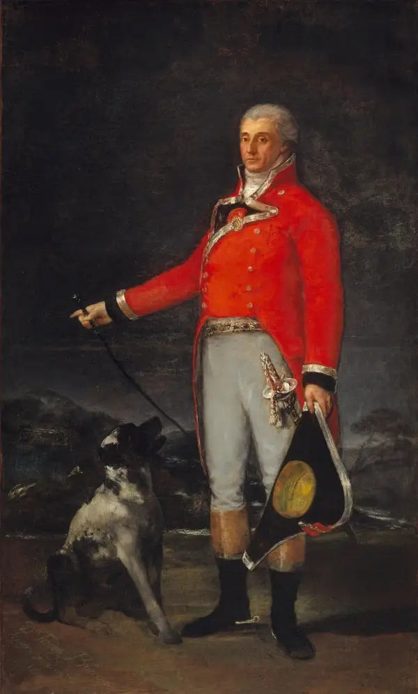 Porträtt av Tadeo Bravo de Rivero - Francisco de Goya
