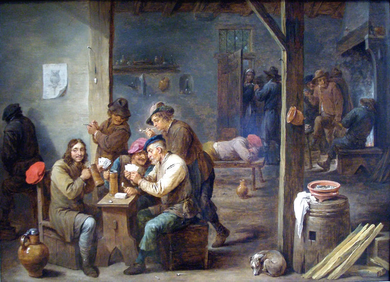 Taverna scen - David Teniers den yngre