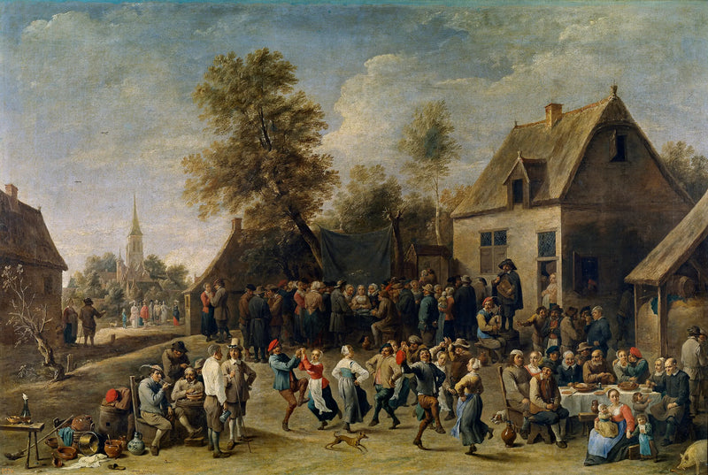 Kampfest - David Teniers den yngre