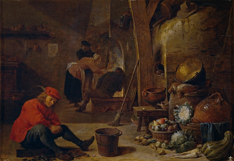 Köket - David Teniers den yngre