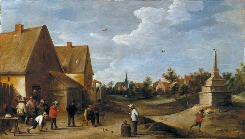 Kubbspel - David Teniers den yngre