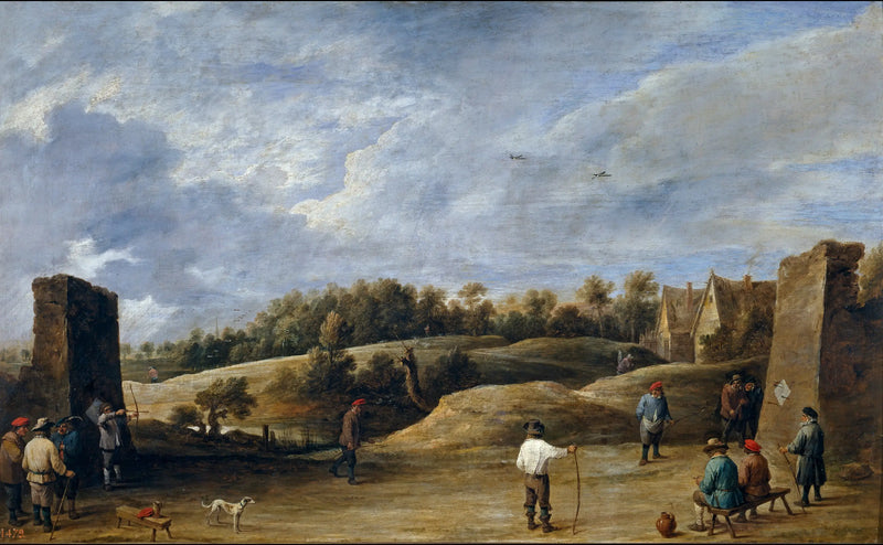 Bågskytte - David Teniers den Yngre