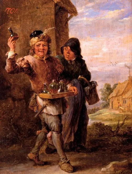 Läkaren på landet. - David Teniers den yngre