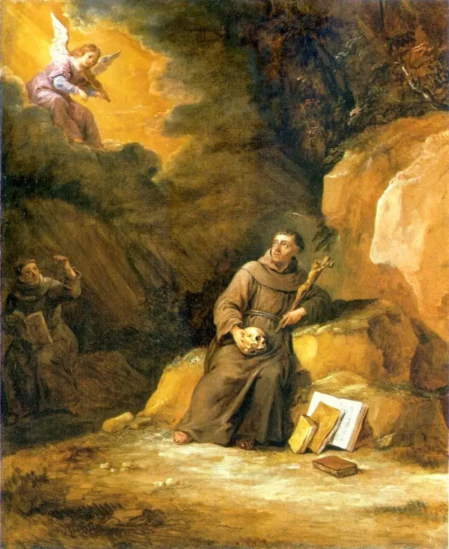 Saint-François extas - David Teniers den yngre
