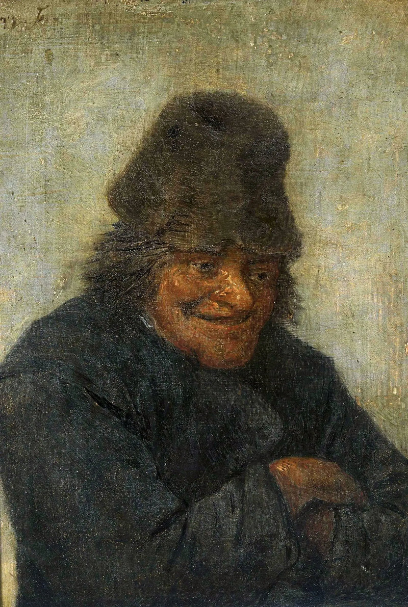Den leende bonden. - David Teniers den yngre