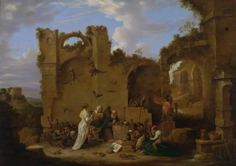 Saint Antonius frestelse - David Teniers den yngre