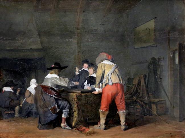 Les joueurs de Tric-Trac - Gerard ter Borch