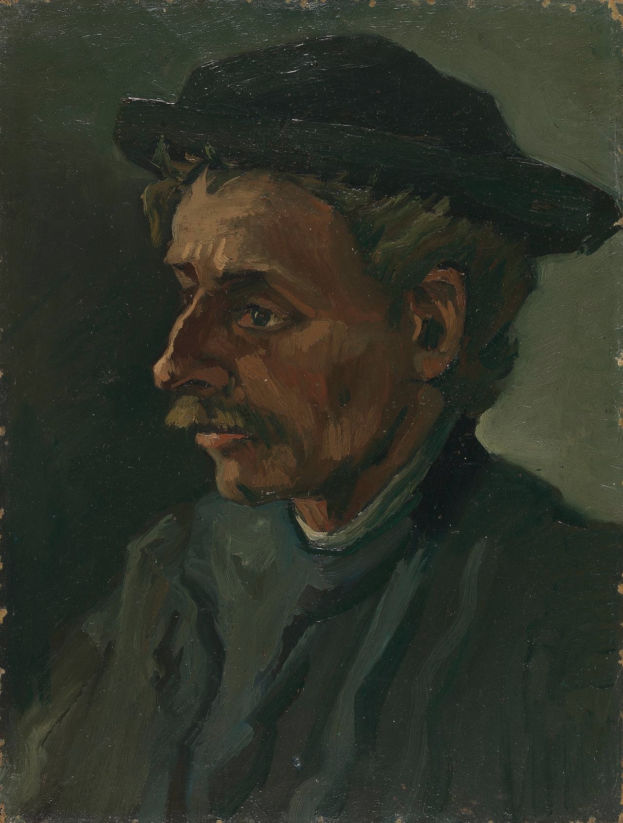 Manhuvud - Vincent van Gogh