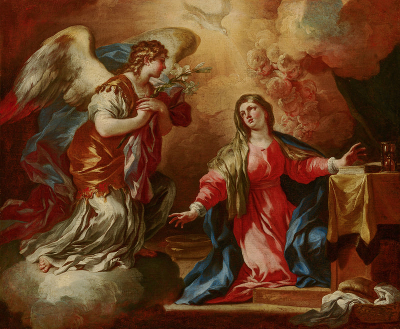 Annunciationen - Francesco Solimena