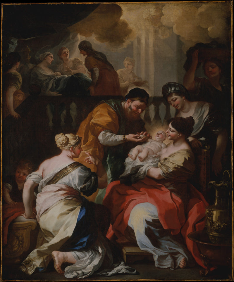 Födelsen av Jungfrun - Francesco Solimena