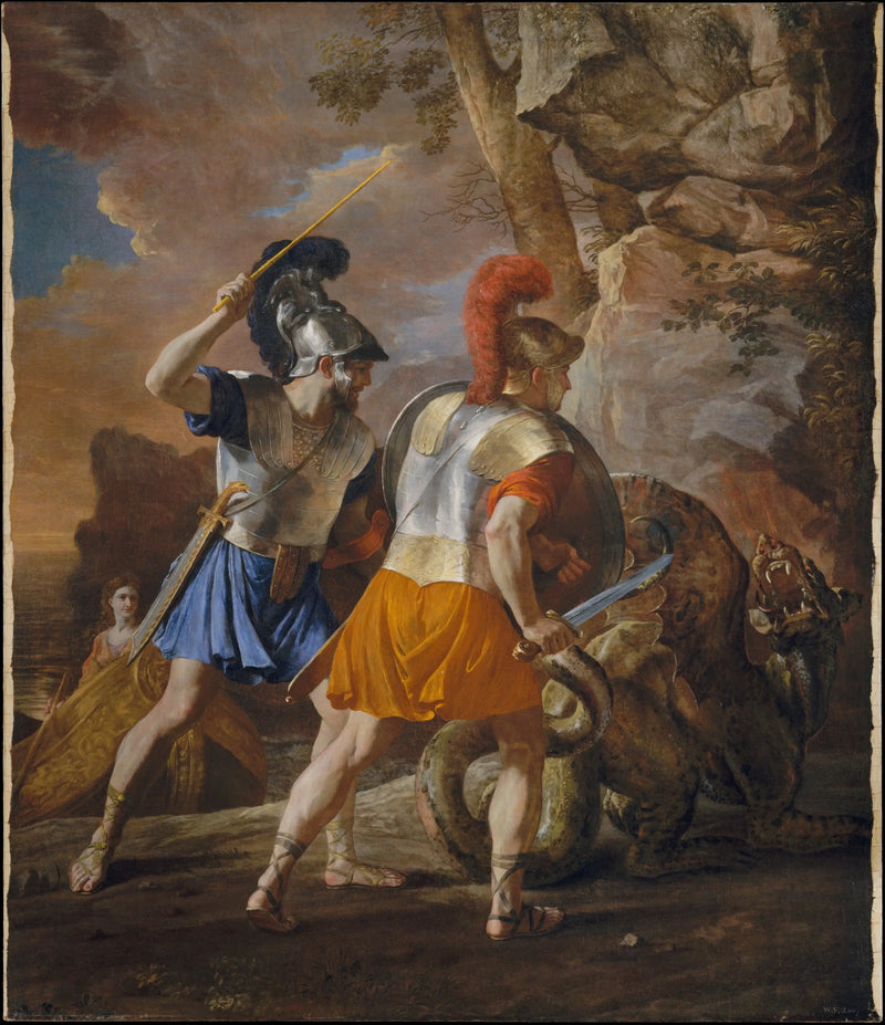 Renauds kamrater - Nicolas Poussin