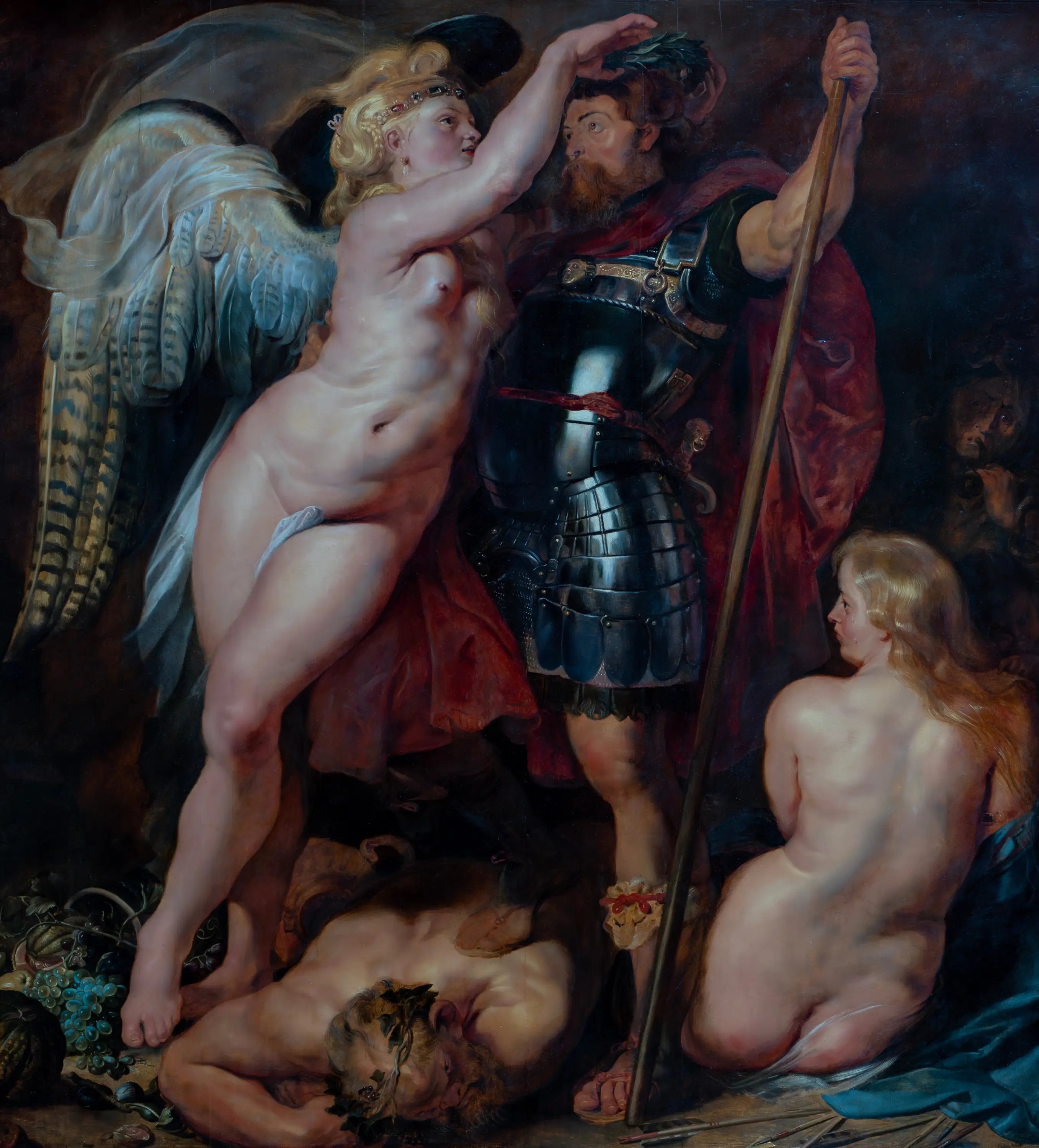 Couronnement du héros - Peter Paul Rubens - Alpha Reproduction