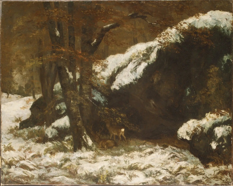 Älgen - Gustave Courbet