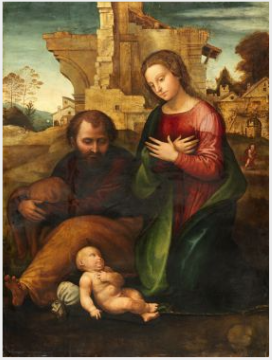 Den heliga familjen - Fra Bartolomeo
