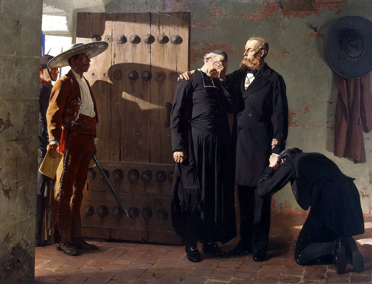L'empereur Maximilien du Mexique avant son exécution - Jean-Paul Laurens
