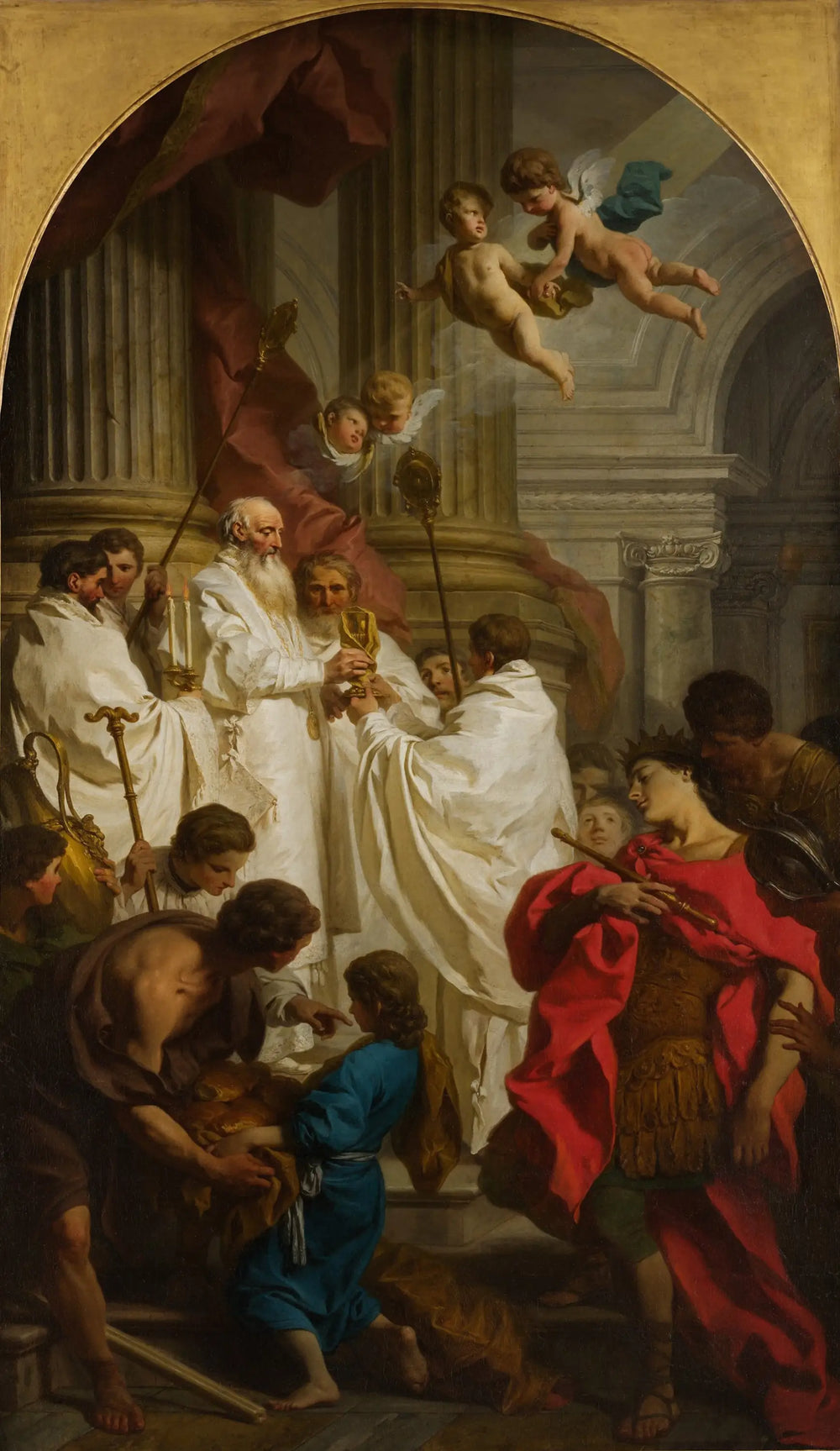 La messe de Saint Basile - Pierre Subleyras - Alpha Reproduction