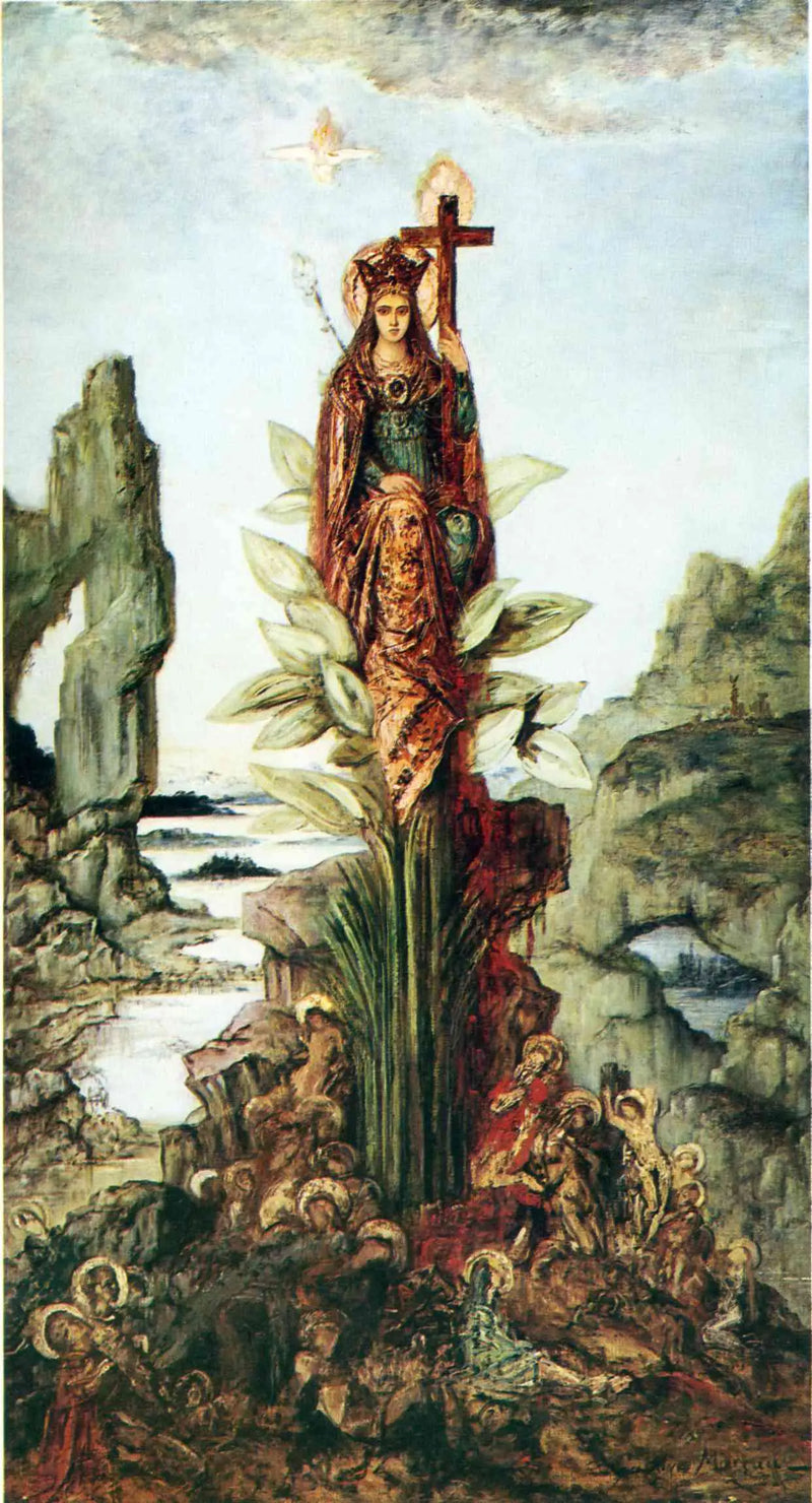 Mystisk blomma - Gustave Moreau