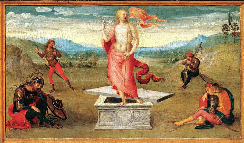 Uppståndelsen - Pietro Perugino