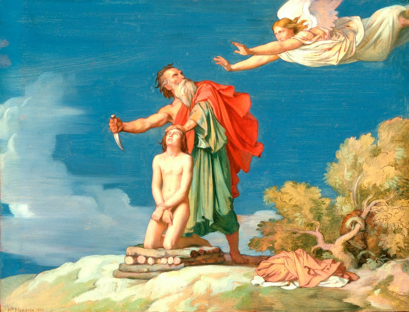 Isaks offer - Hippolyte Flandrin