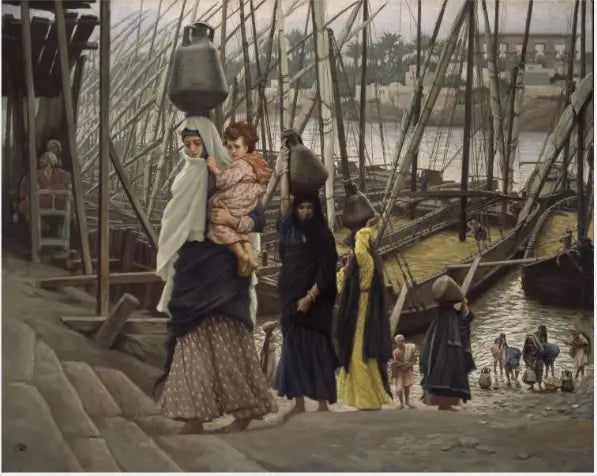 Vistelsen i Egypten - James Tissot