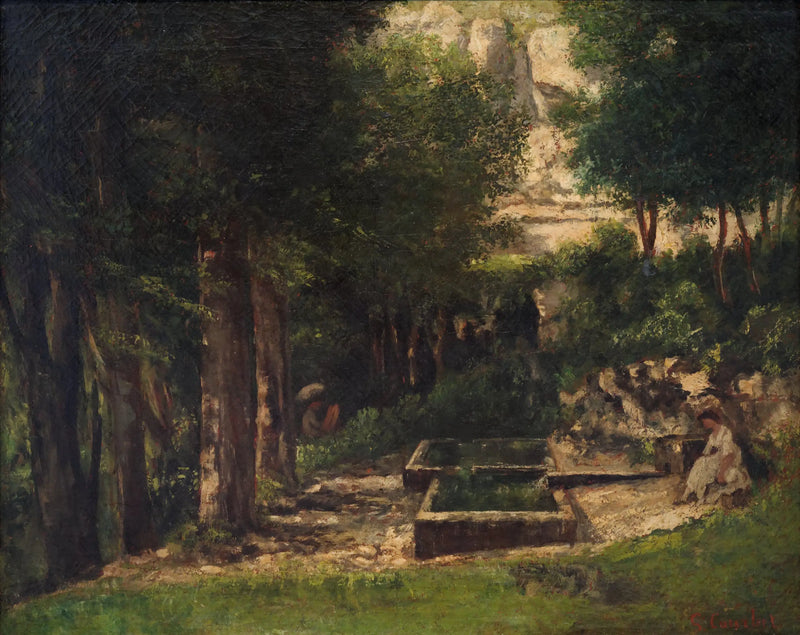Läskällan Léri - Gustave Courbet