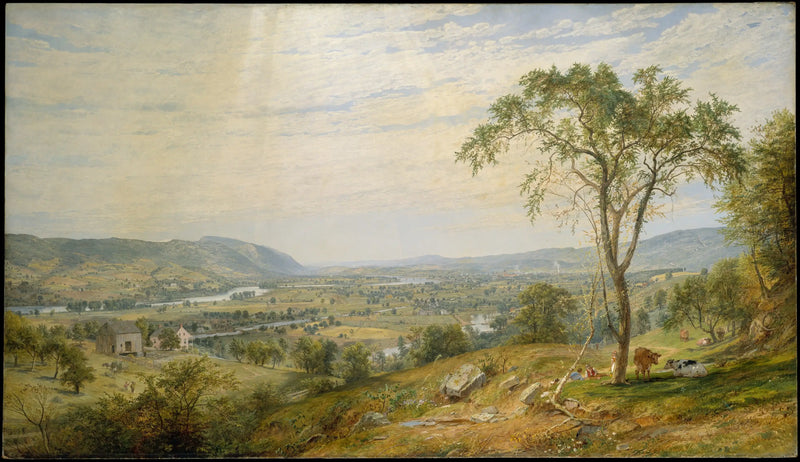Wyoming-dalen - Jasper Francis Cropsey