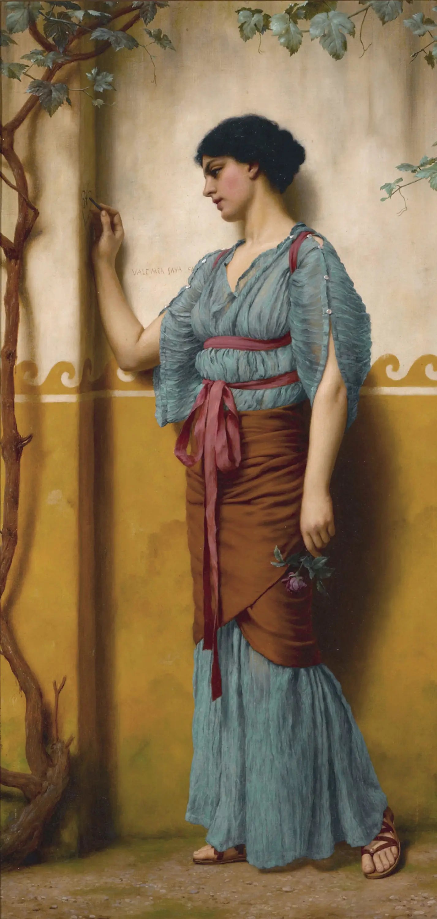 Le Lieu de rendez-vous - John William Godward - Alpha Reproduction