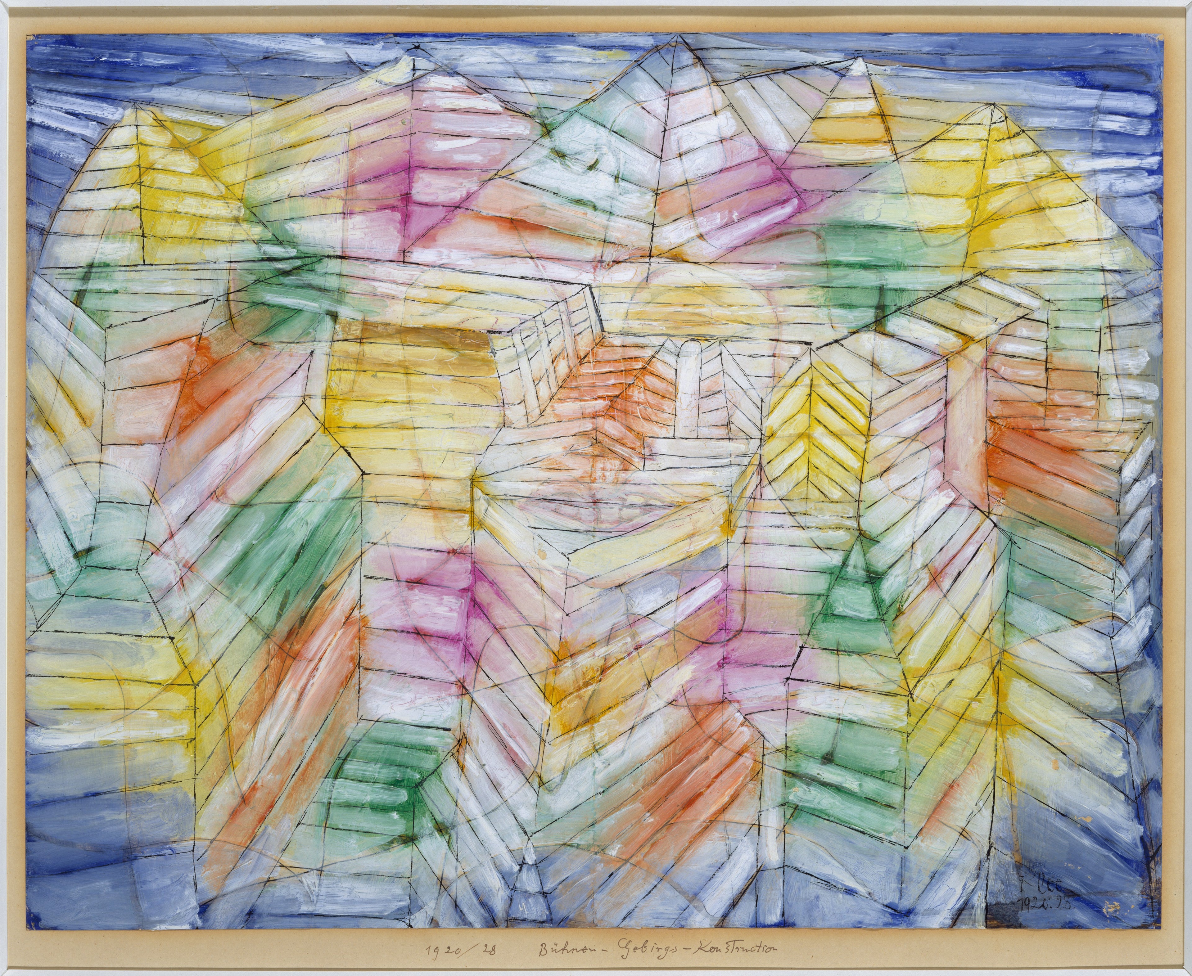 Teater-Berg-Byggnad - Paul Klee