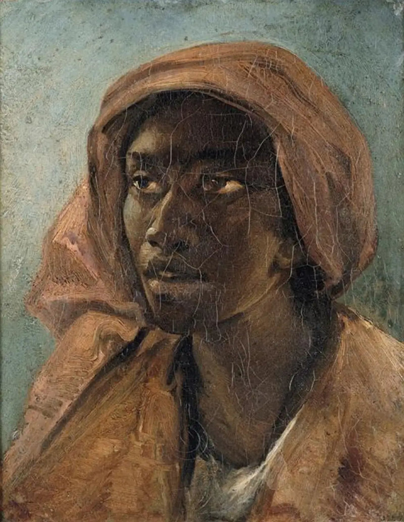 Porträtt av ung métis - Théodore Géricault