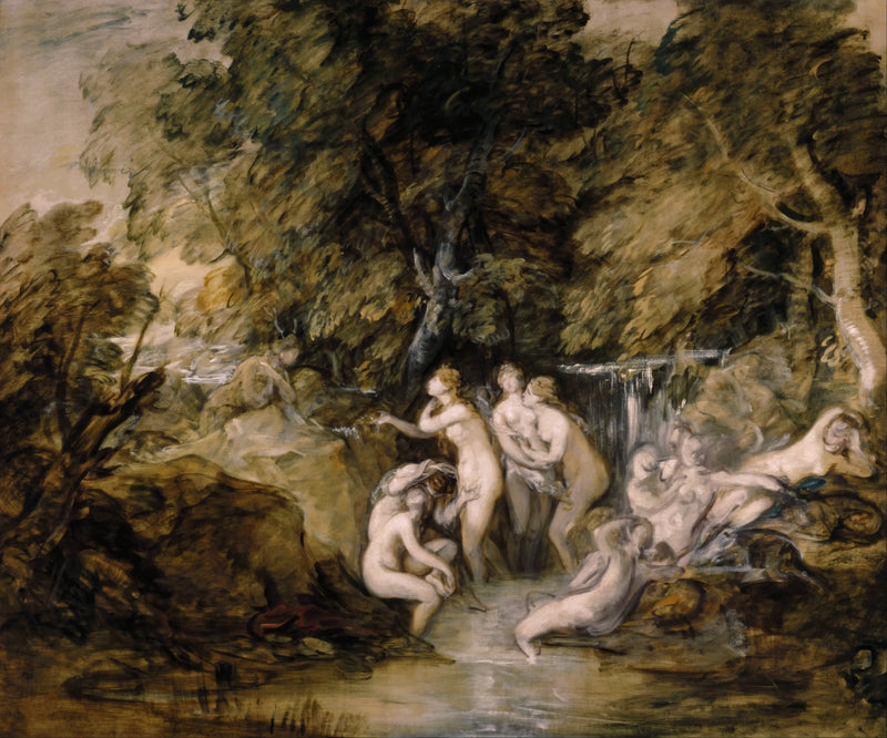 Diane och Aktéon - Thomas Gainsborough