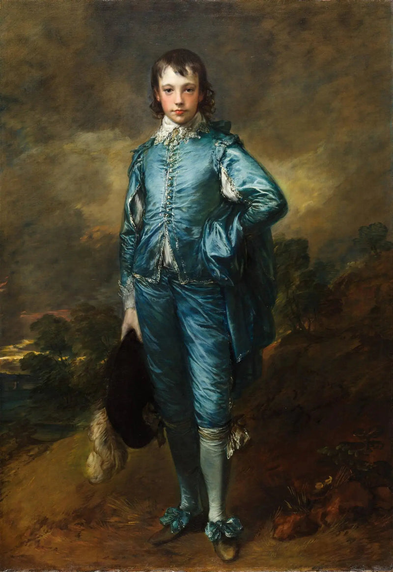 Den blå barnet - Thomas Gainsborough