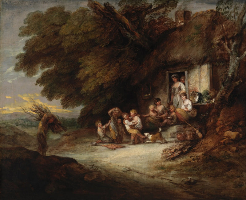 Stugdörren - Thomas Gainsborough