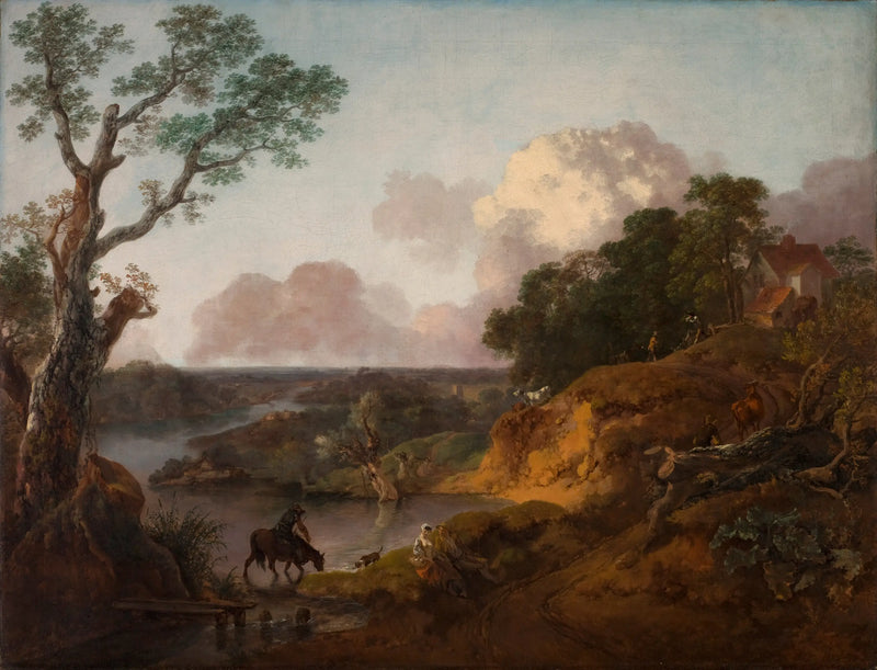 Utsikt över Suffolk - Thomas Gainsborough