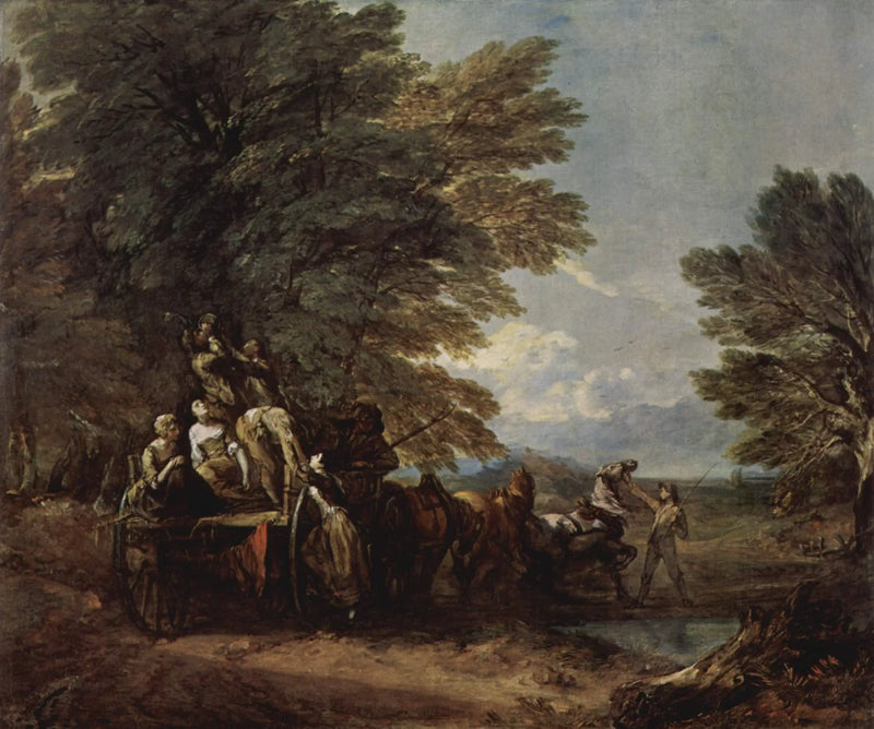 Skördekärra - Thomas Gainsborough
