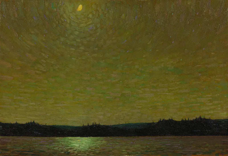 Månsken, tidig kväll - Tom Thomson